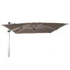 Solero® Palestro Pro zweefparasol – 4×4 meter